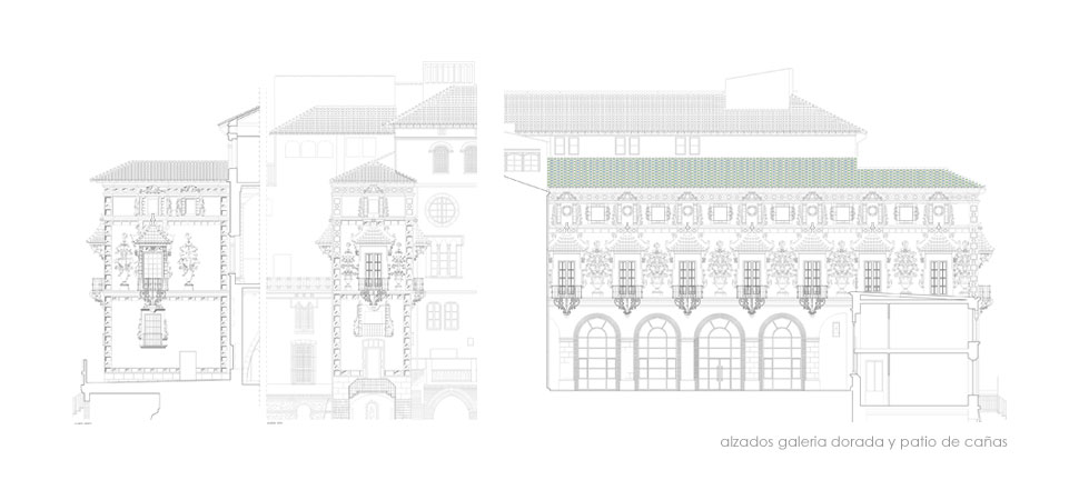restauración de las cubiertas de la galería dorada y fachada del patio de las cañas y rehabilitación de la planta tercera del palau ducal de gandia (1)