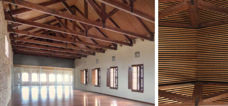 restauración de las cubiertas de la galería dorada y fachada del patio de las cañas y rehabilitación de la planta tercera del palau ducal de gandia (12)