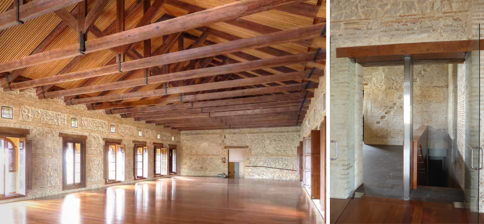 restauración de las cubiertas de la galería dorada y fachada del patio de las cañas y rehabilitación de la planta tercera del palau ducal de gandia (8)