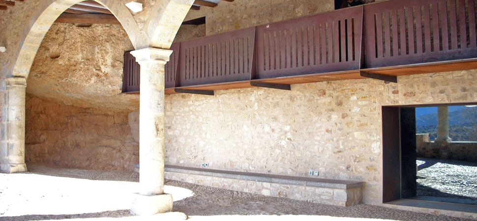 restauración de las hospederias del santuario de la balma en sorita del maestrat, castellón (12)