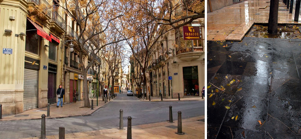 reurbanización del eje bolsería portal nou en valencia (5)