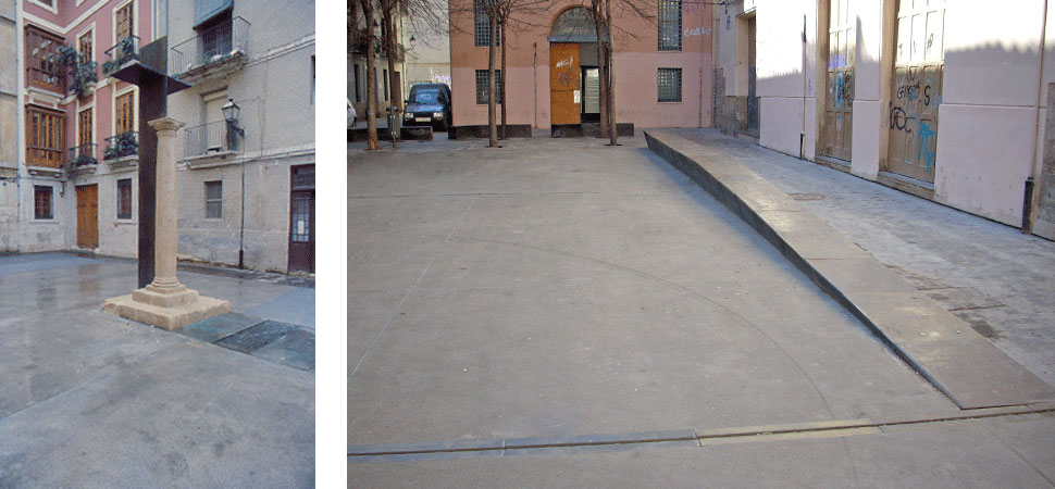reurbanización y adecuación de la plaza de santa cruz y su entorno, valencia (8)