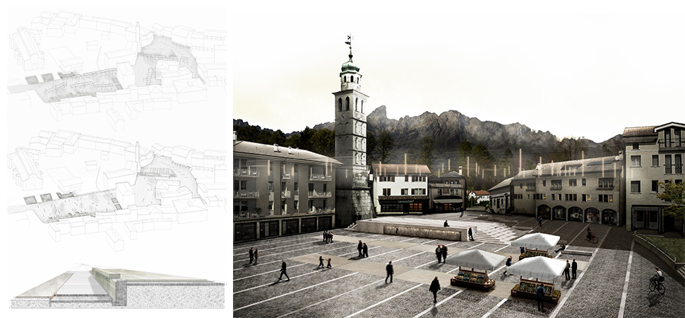 concorso di idee per la riqualificazione della via cal de messa e della piazza della vittoria di sedico (5)