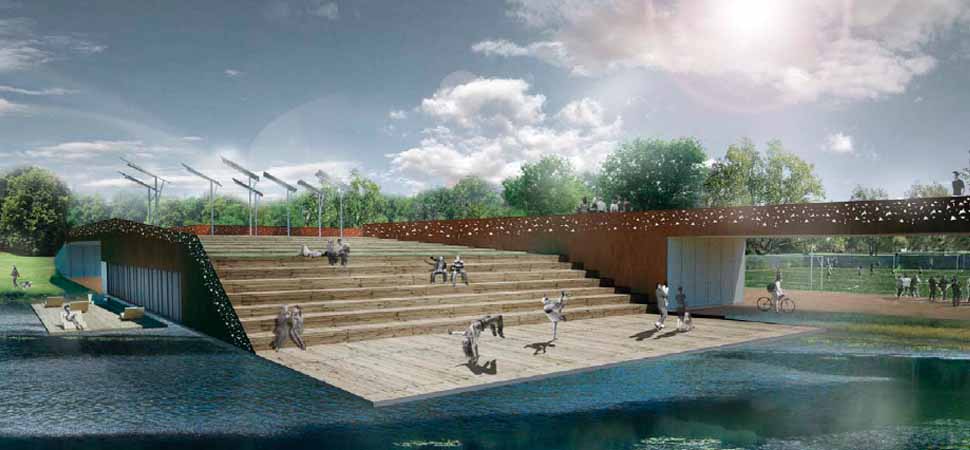 concurso regeneración del ámbito de las instalaciones de los bajos como espacio público, roquetas de mar (1)