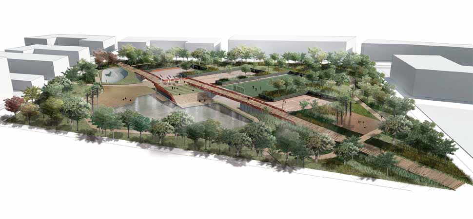 concurso regeneración del ámbito de las instalaciones de los bajos como espacio público, roquetas de mar (2)